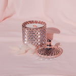 Load image into Gallery viewer, Deluxe Geometric Candle Jar - Rose Gold
