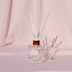 Load image into Gallery viewer, Divine Reed Diffuser - Clear with Rose Gold

