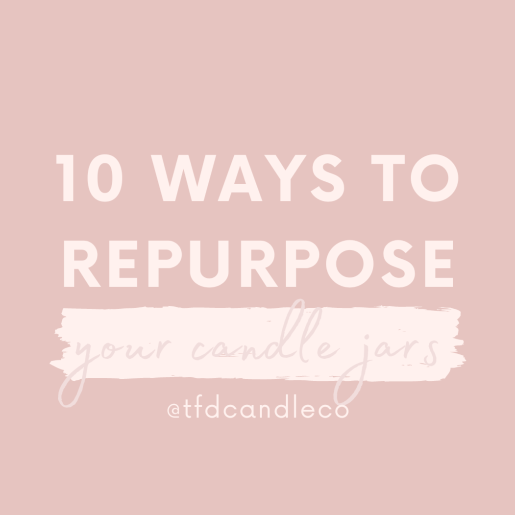 10 Ways to repurpose your jars!